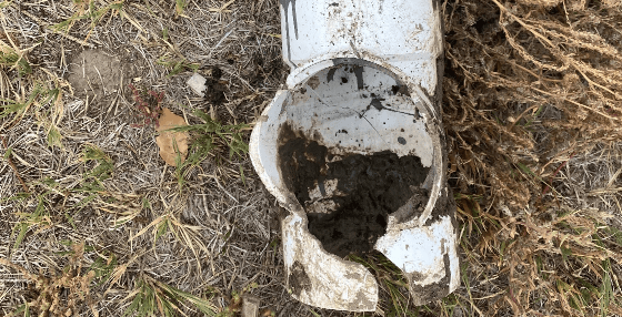 Crushed Clean Oout Repair Image