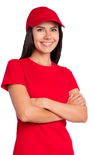 Girl With Smiley Pose Image