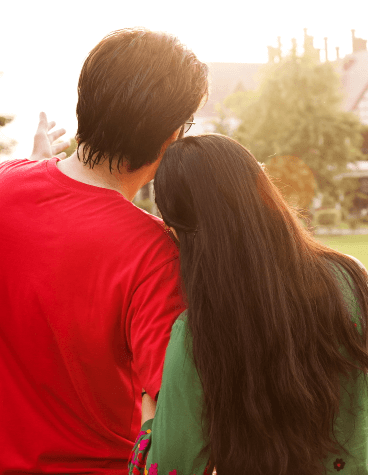 Happy Couple Is On Vacations Image